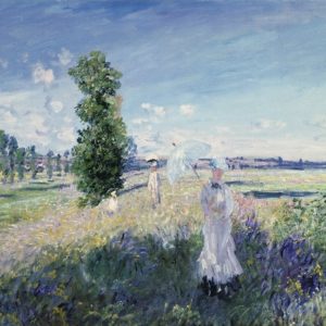 Claude Monet Argenteuil Summer Walk Wall Mural Claude Monet Argenteuil Summer Walk Wall Mural